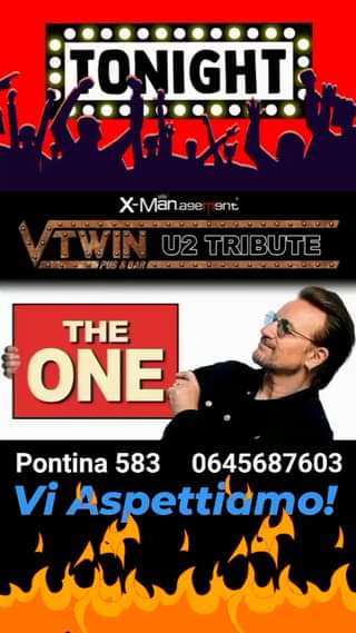 Buongiorno amici,  questa sera Sabato 4  Maggio in live ore 22h…
 THE ONE U2 T…