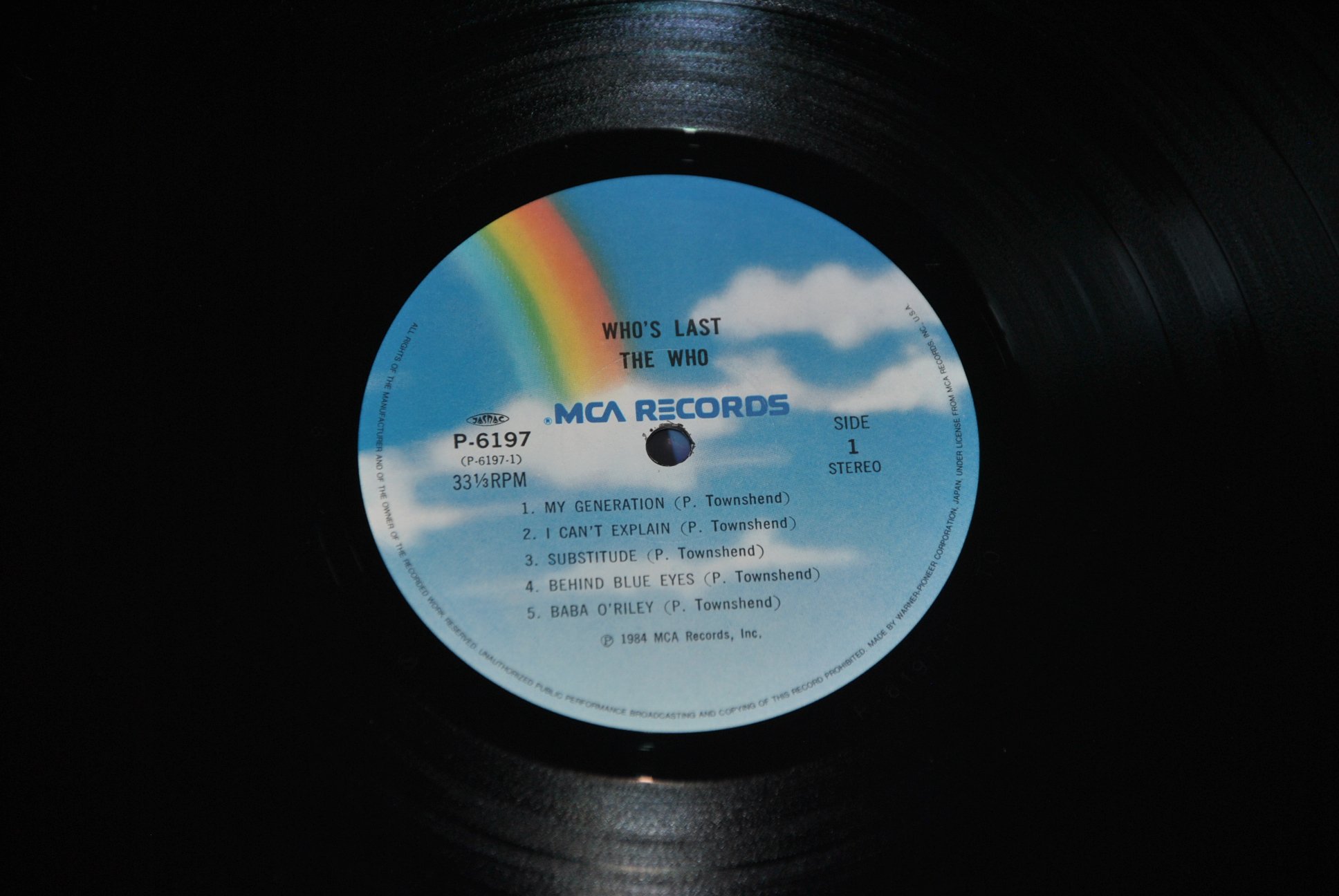 THE WHO – WHO’S LAST – MCA RECORDS P-6197-8 1984 – 2LP JAPAN OBI NM

DOPPIO LP C…