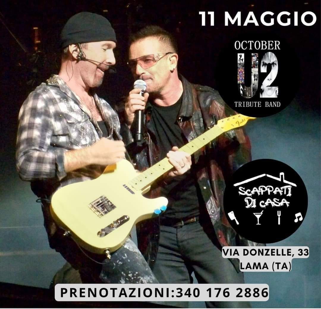 Ci vediamo stasera 11 maggio a Scappati Di Casa a Lama (TA)  
 𝐏𝐫𝐞𝐧𝐨𝐭𝐚𝐳𝐢𝐨𝐧𝐢: 𝟑𝟒𝟎…