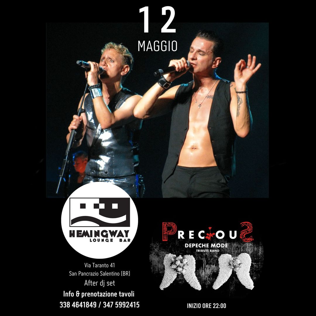 Domenica 12 maggio ritorniamo dopo molti anni e con molto piacere all’Hemingway …