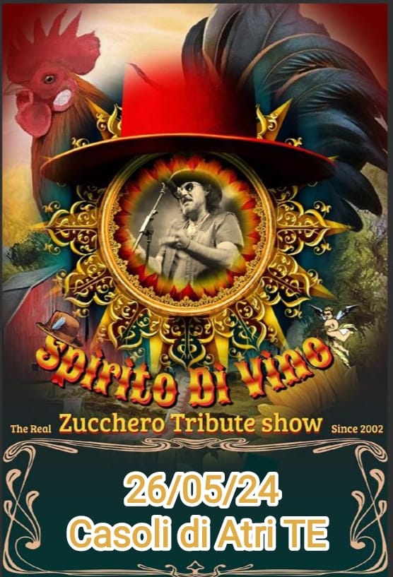 Spirito di Vino live (Abruzzo) tribute band ZUCCHERO 
 SOUL MAMA Tour 24 
 Music…