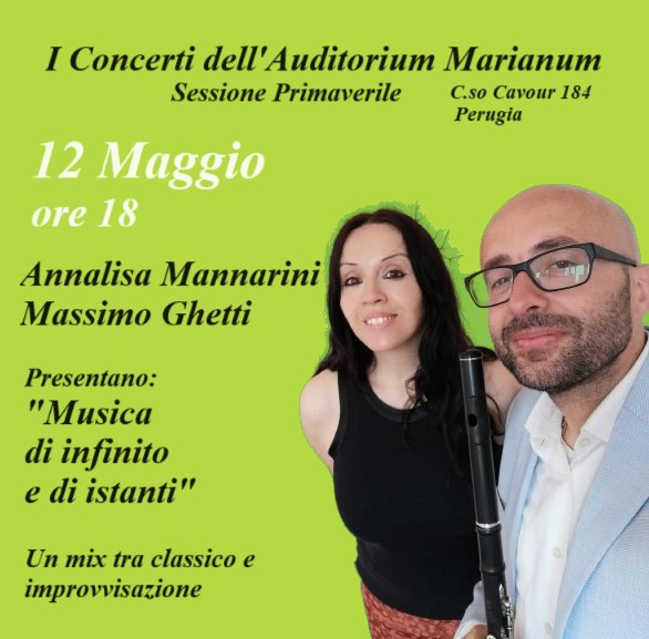 PASSAPAROLA!
Domenica 12 Maggio ore 18, all’Auditorium Marianum di Perugia.
“Ann…