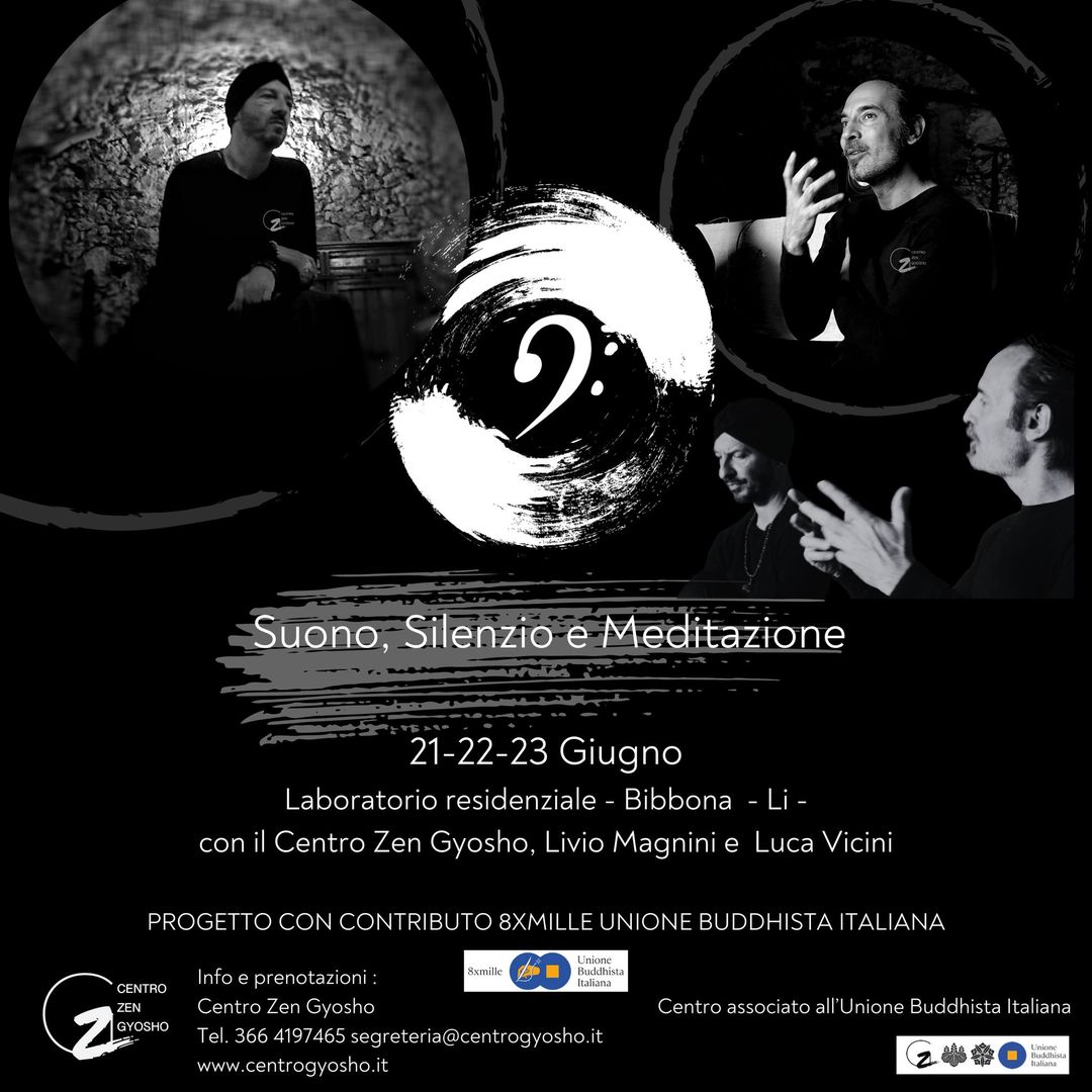 Suono, Silenzio e Meditazione
21 – 22 – 23 GIUGNO
Laboratorio residenziale – Bib…