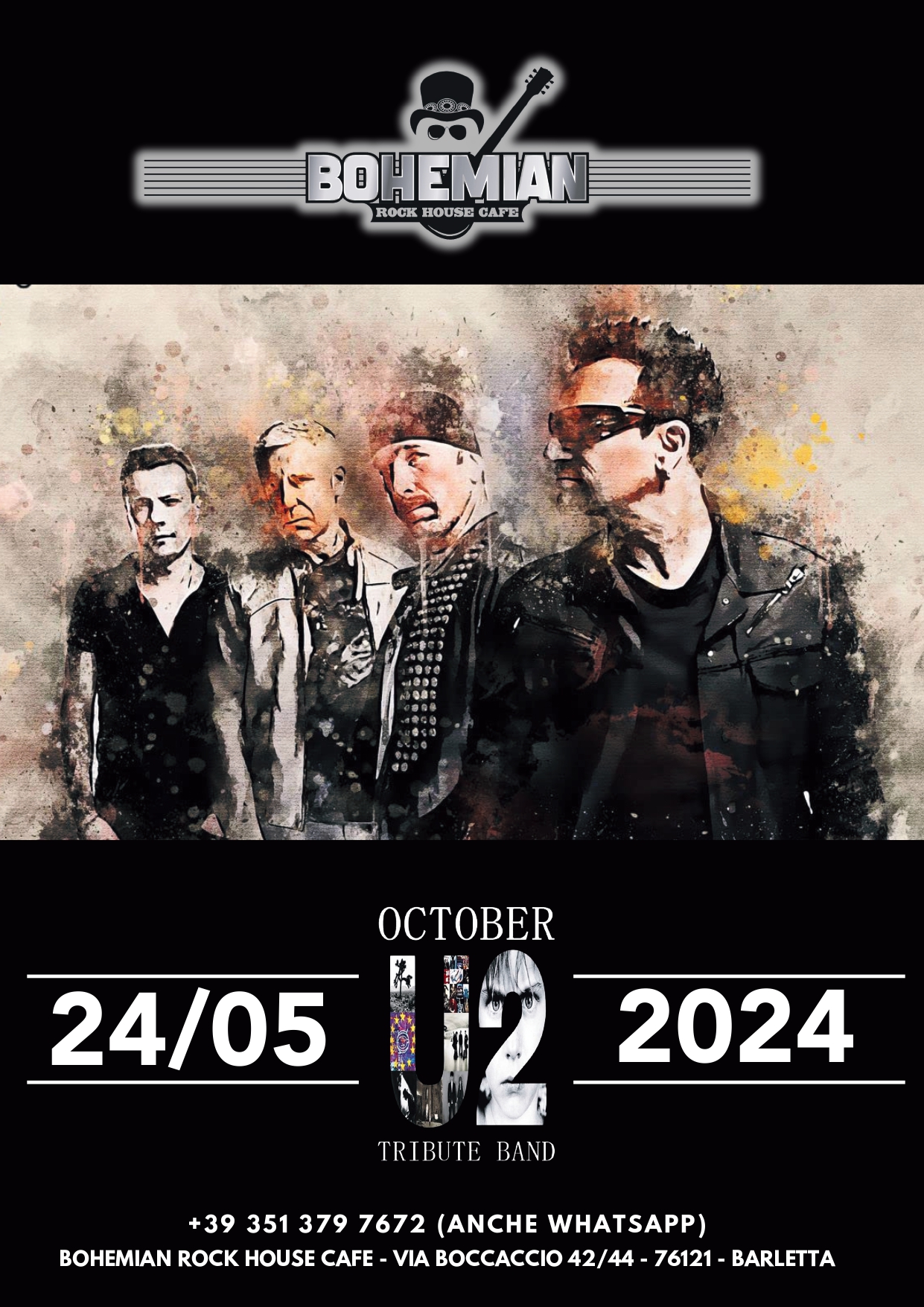 Per il weekend abbiamo due grandi appuntamenti live :
 – 24 MAGGIO / Bohemien Ro…