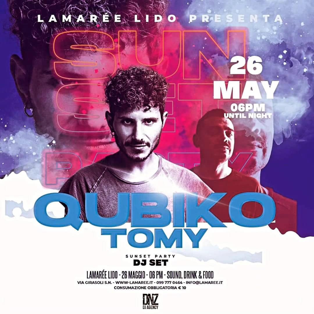 SUNSET PARTY DJ SET  – LAMARÈE – Il Tramonto più bello della tua Vita , a grande…