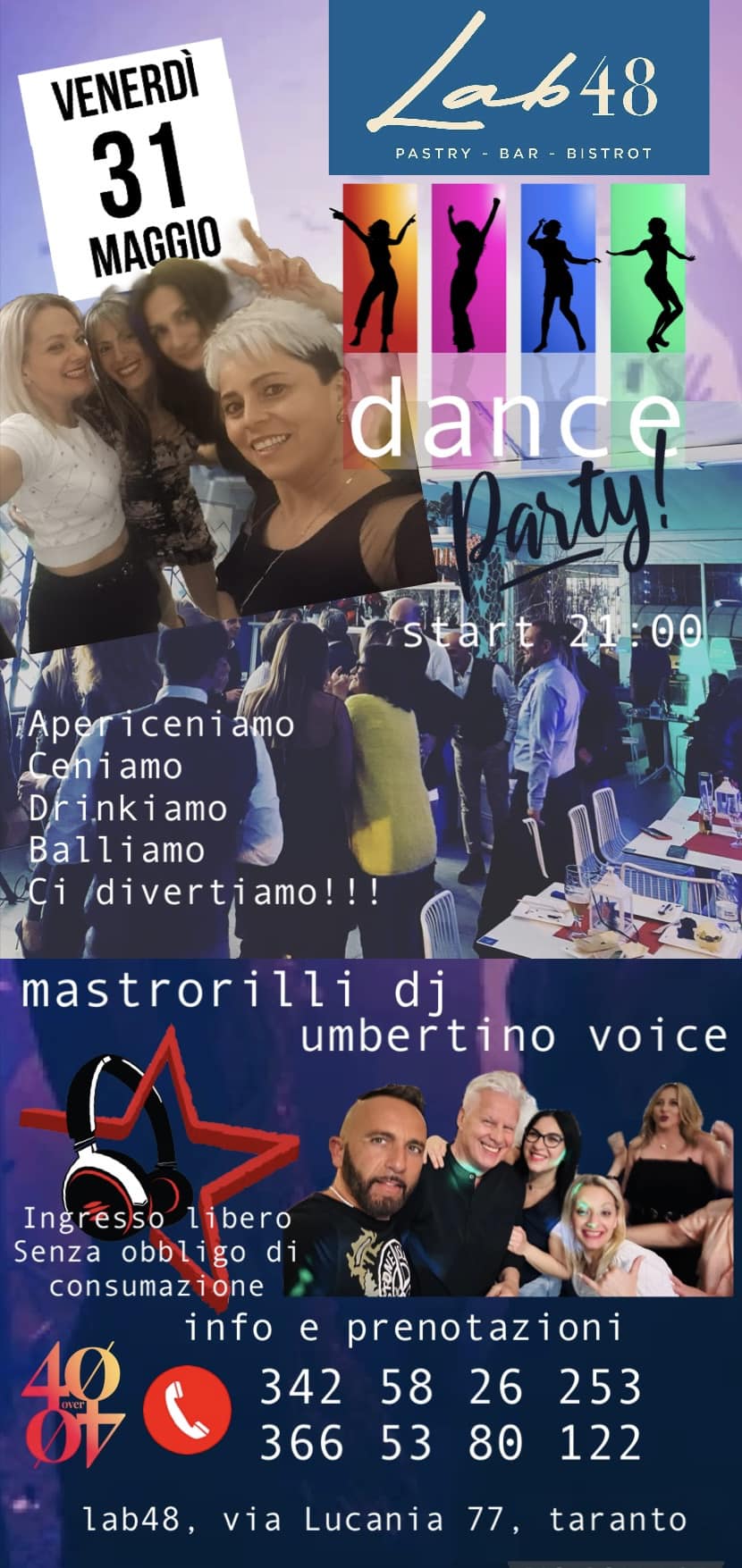 Lโultimo venerdรฌ di maggio!!!
Dopo il ๐ฌ๐จ๐ฅ๐ ๐จ๐ฎ๐ญ di venerdรฌ scorso torna lโappunta…