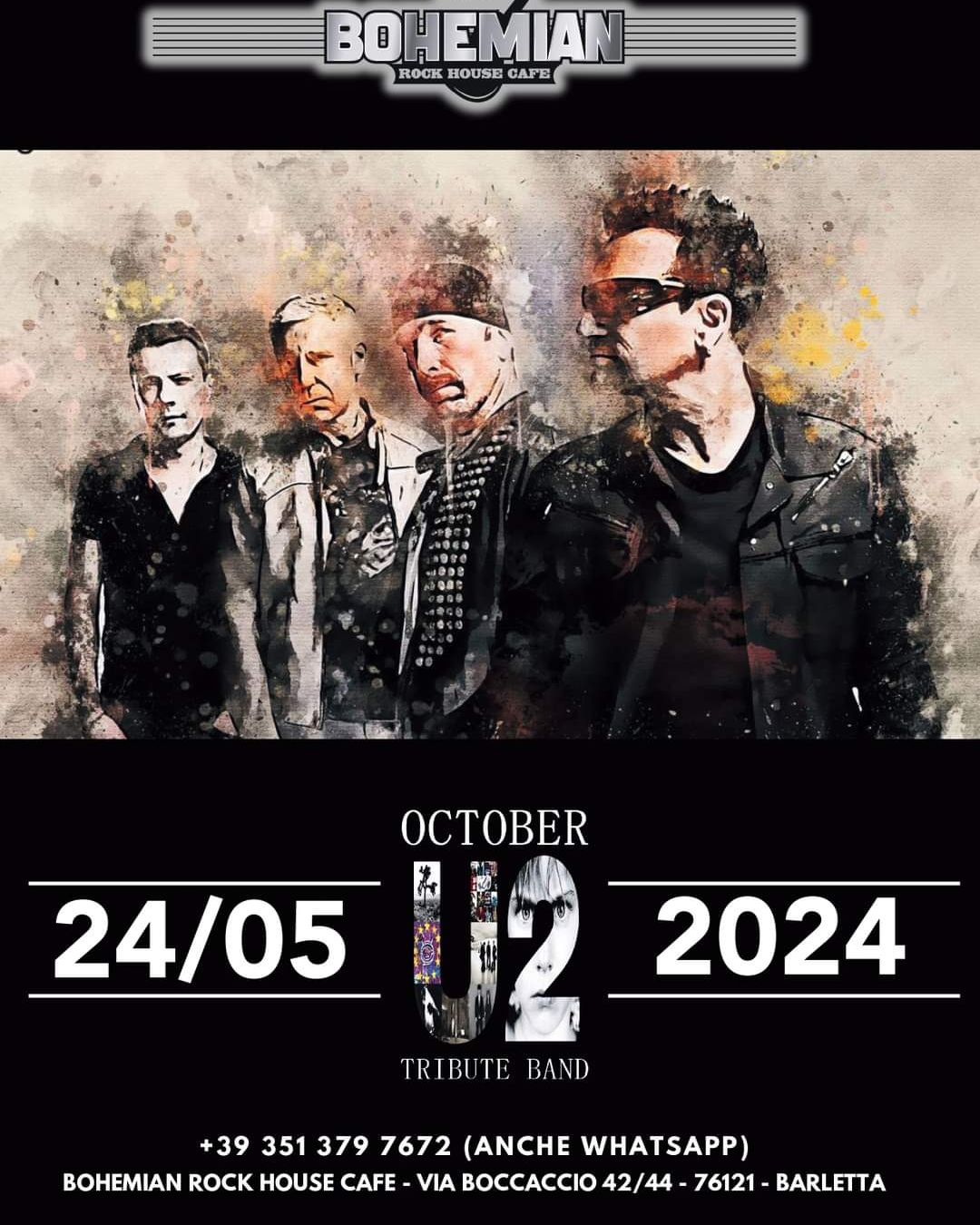 Vi aspettiamo domani 24 maggio al @bohemianrockhouse di Barletta (BT) 
 𝐏𝐑𝐄𝐍𝐎𝐓𝐀𝐙…