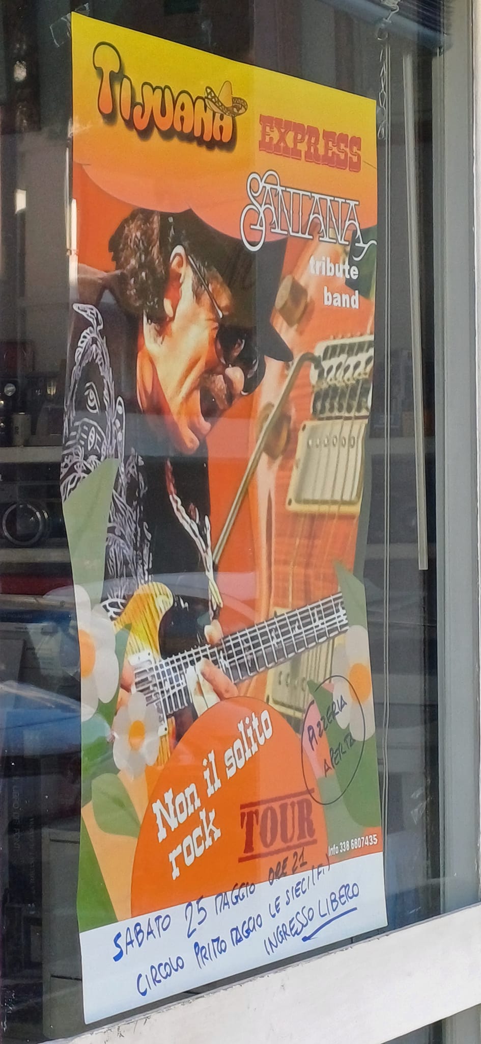 -1
 Tijuana Express Santana tribute band 
 Vi aspettiamo  numerosi domani al Cir…