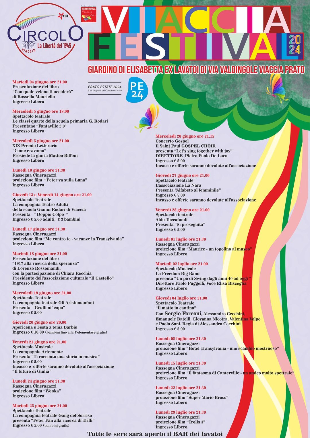 -8 e si parte per una nuova avventura con il ViacciaFestival. Anche quest’anno u…