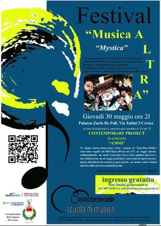 Vi aspetto per il terzo e ultimo appuntamento del Festival “Musica Altra, Mystic…