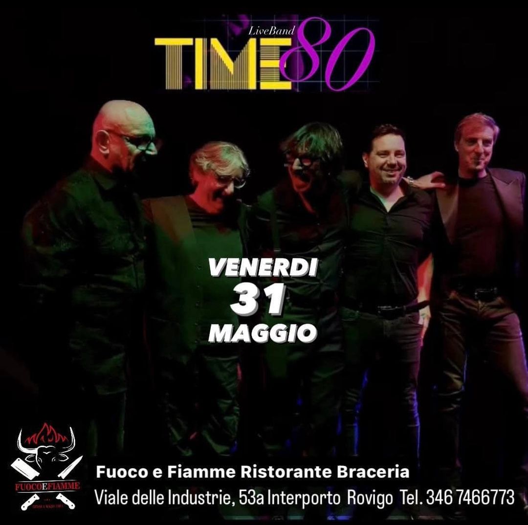 Seratona OTTANTA al FUOCOeFIAMME  Da Alan Parson, Tears For Fears, Simple Minds,…