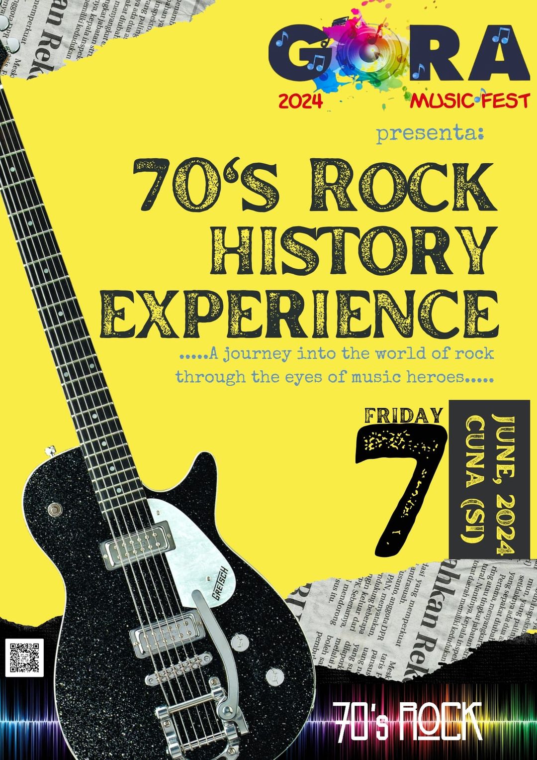 Addio rocckettino.. Benvenuto ROCK.. 70’s RHE al Goramusic Fest 2024.