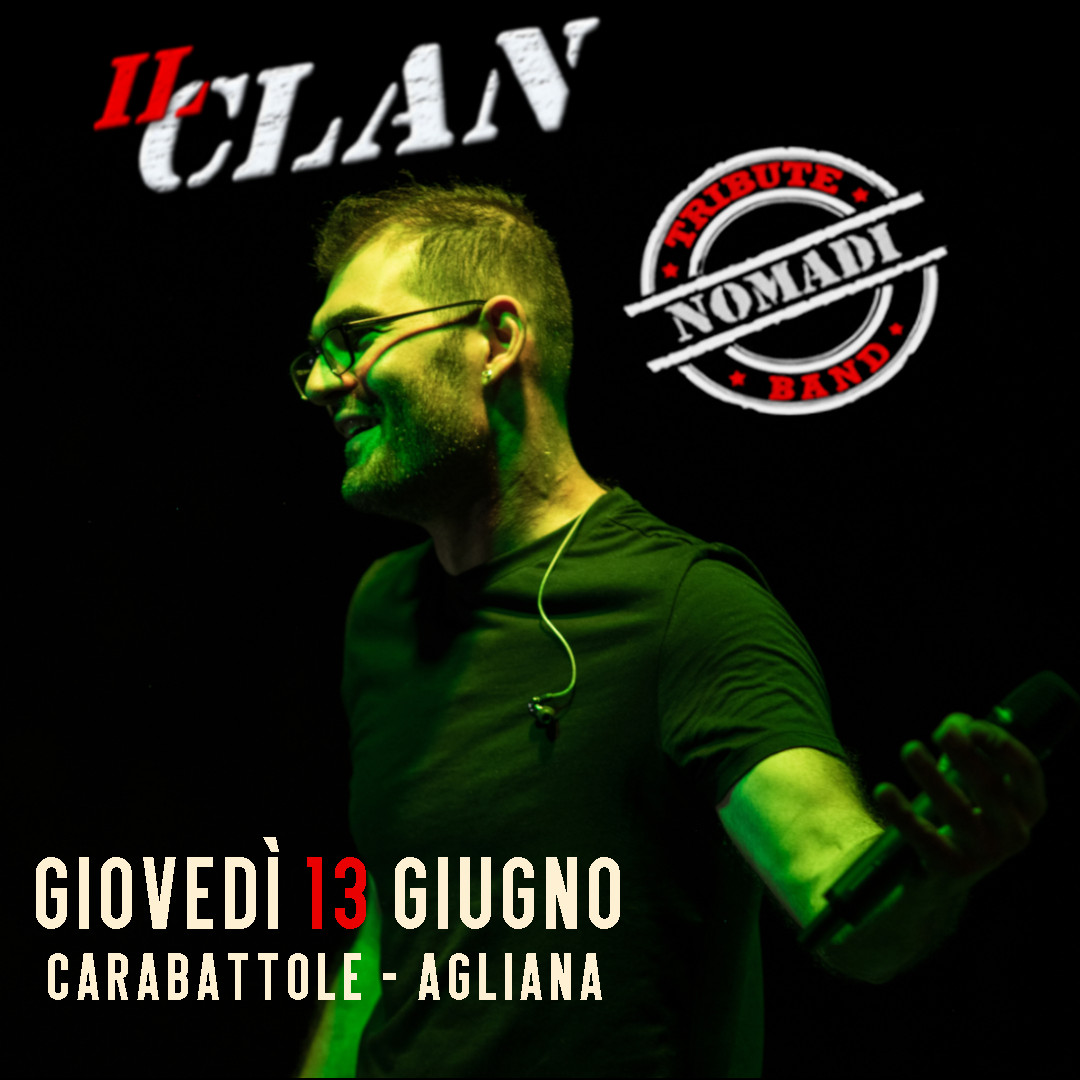 Giovedi 13 Giugno saremo al Carabattole . Love Park di Agliana (PT)
Vi aspettiam…