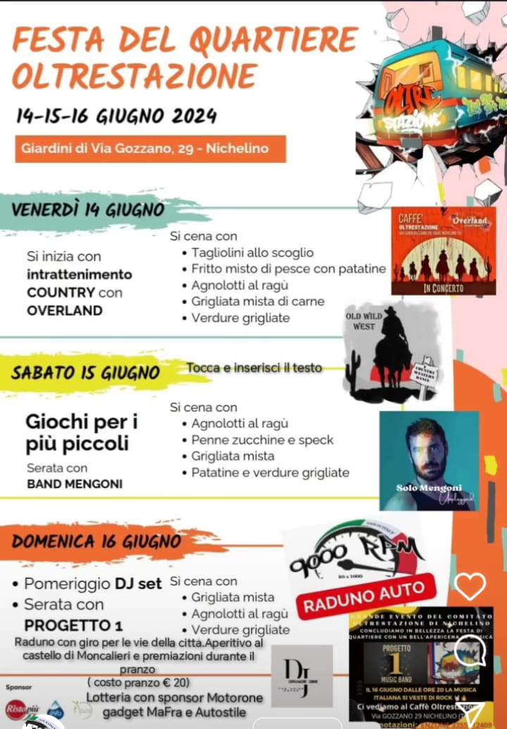 ATTENZIONE!
 Conto alla rovescia iniziato! 
 -6 giorni all’evento!!! Vi aspettia…