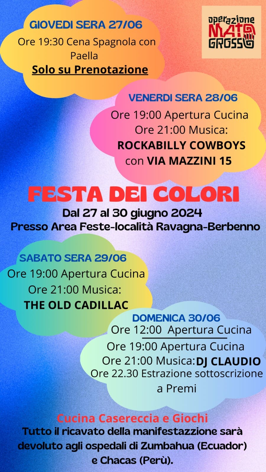 …”Via Mazzini, 15″ vi aspettiamo venerdì 28 giugno a Berbenno c/o area Feste L…
