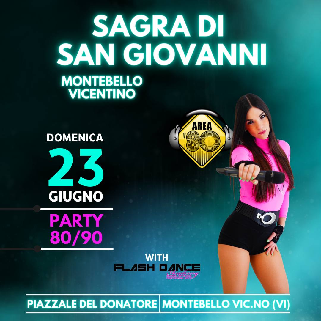 E DOMENICA 23 invece ci si vede qui a MONTEBELLO VICENTINO ! Per lo spettacolo F…