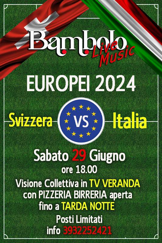 SABATO 29 GIUGNO, SPORT, CUCINA E MUSICA LVE!!!
Il Bambolo TRIPLICA IL DIVERTIME…