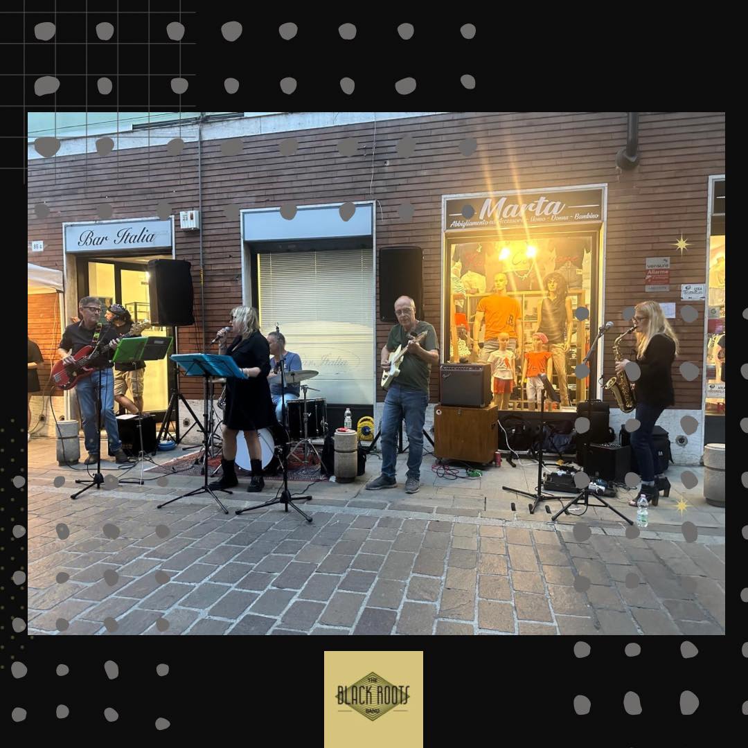 #summervibes al Bar Italia di Rho con The Black Roots Band!