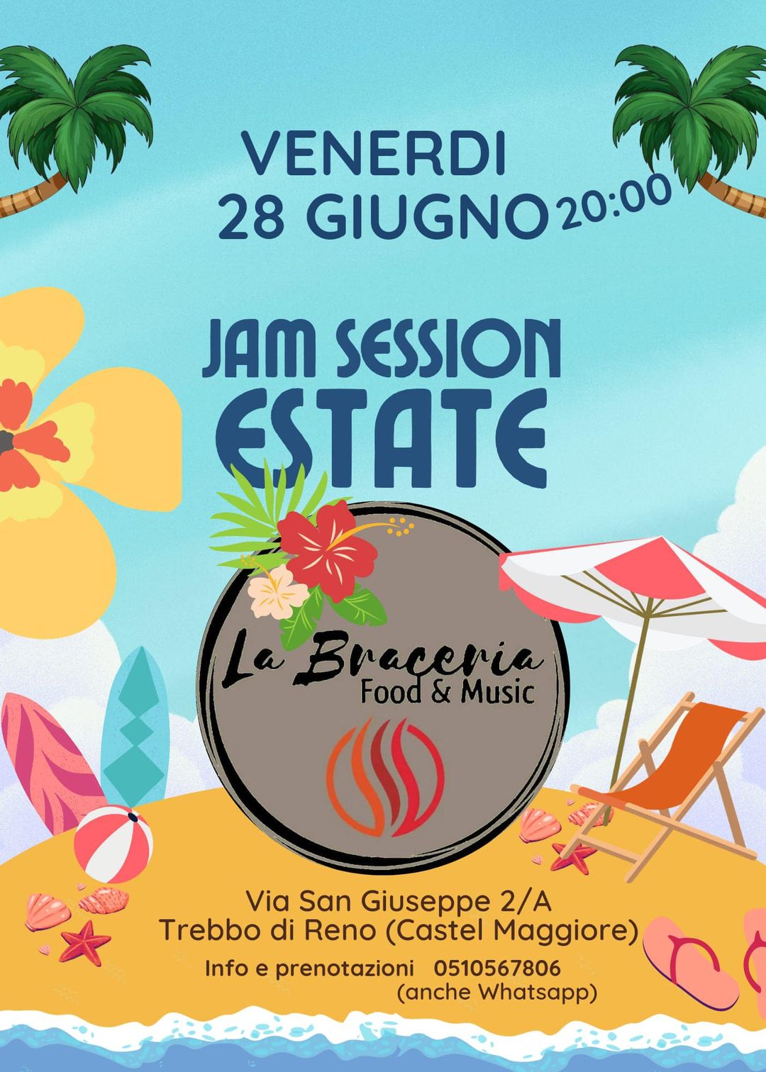 Da noi ti diverti e mangi bene 
 Tutti i musicisti, aspiranti e amanti della mus…