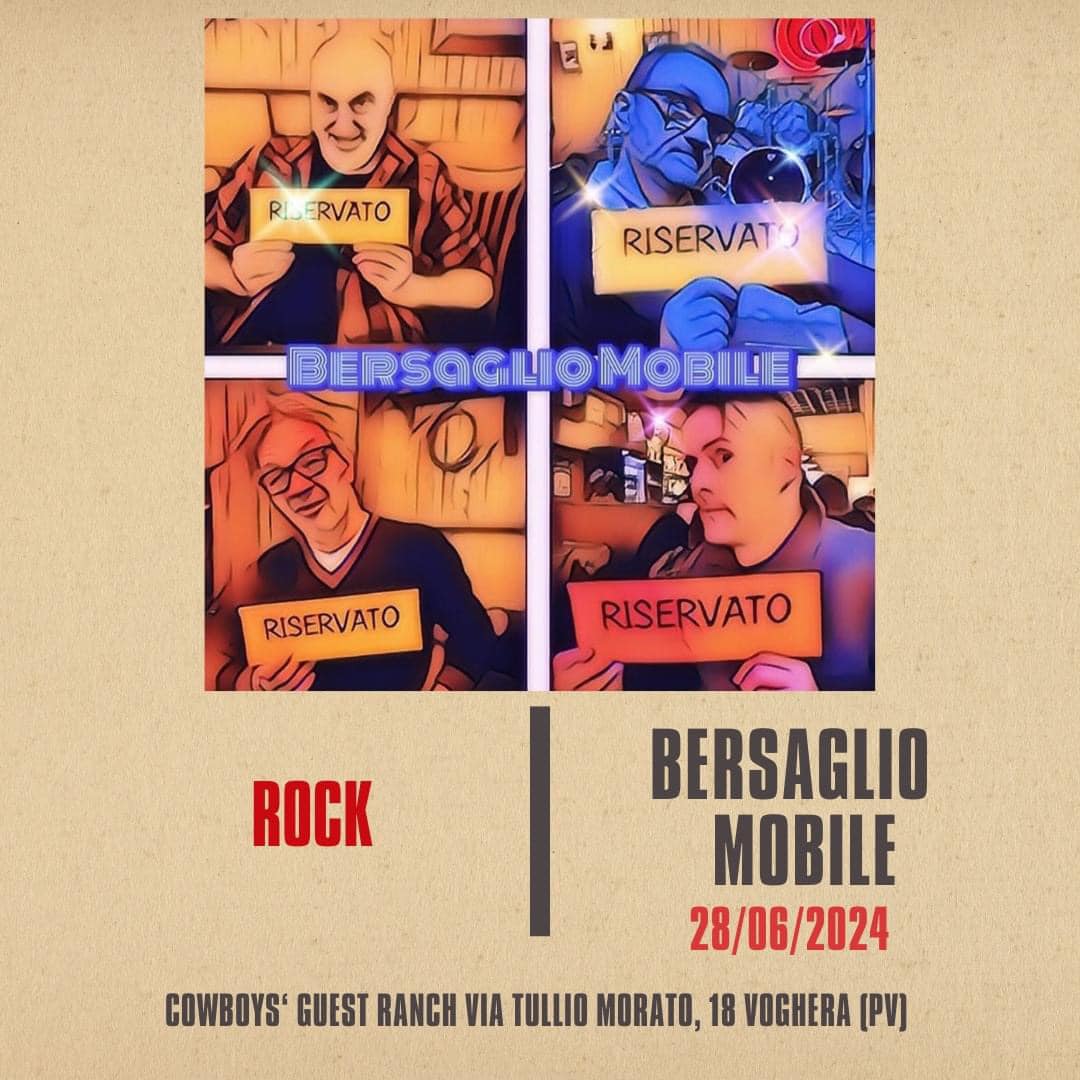 𝐕𝐞𝐧𝐞𝐫𝐝ì 𝟐𝟖 𝐆𝐢𝐮𝐠𝐧𝐨!!!!   𝐈𝐧 𝐄𝐬𝐭𝐞𝐫𝐧𝐨!!

Bersaglio Mobile

Grandissima band che ci …