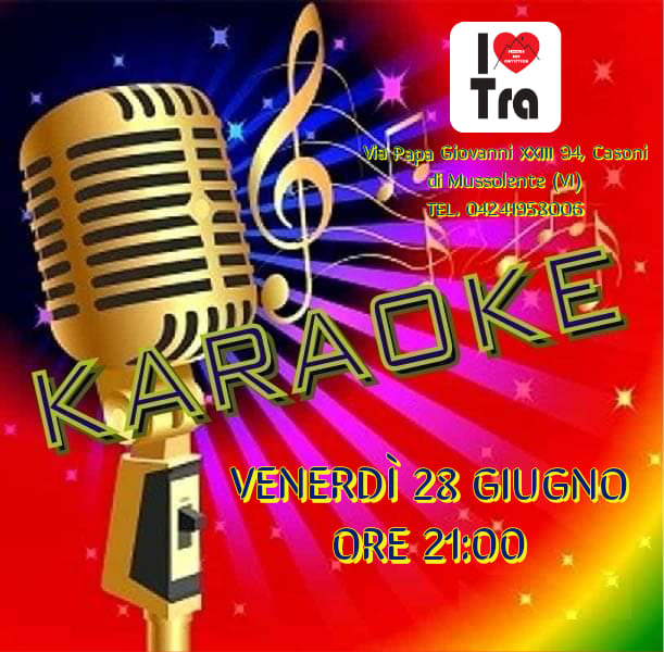 VENERDÌ 28 GIUGNO  
 Torna l’appuntamento del venerdì con Gpl Karaoke 
 Prepara…