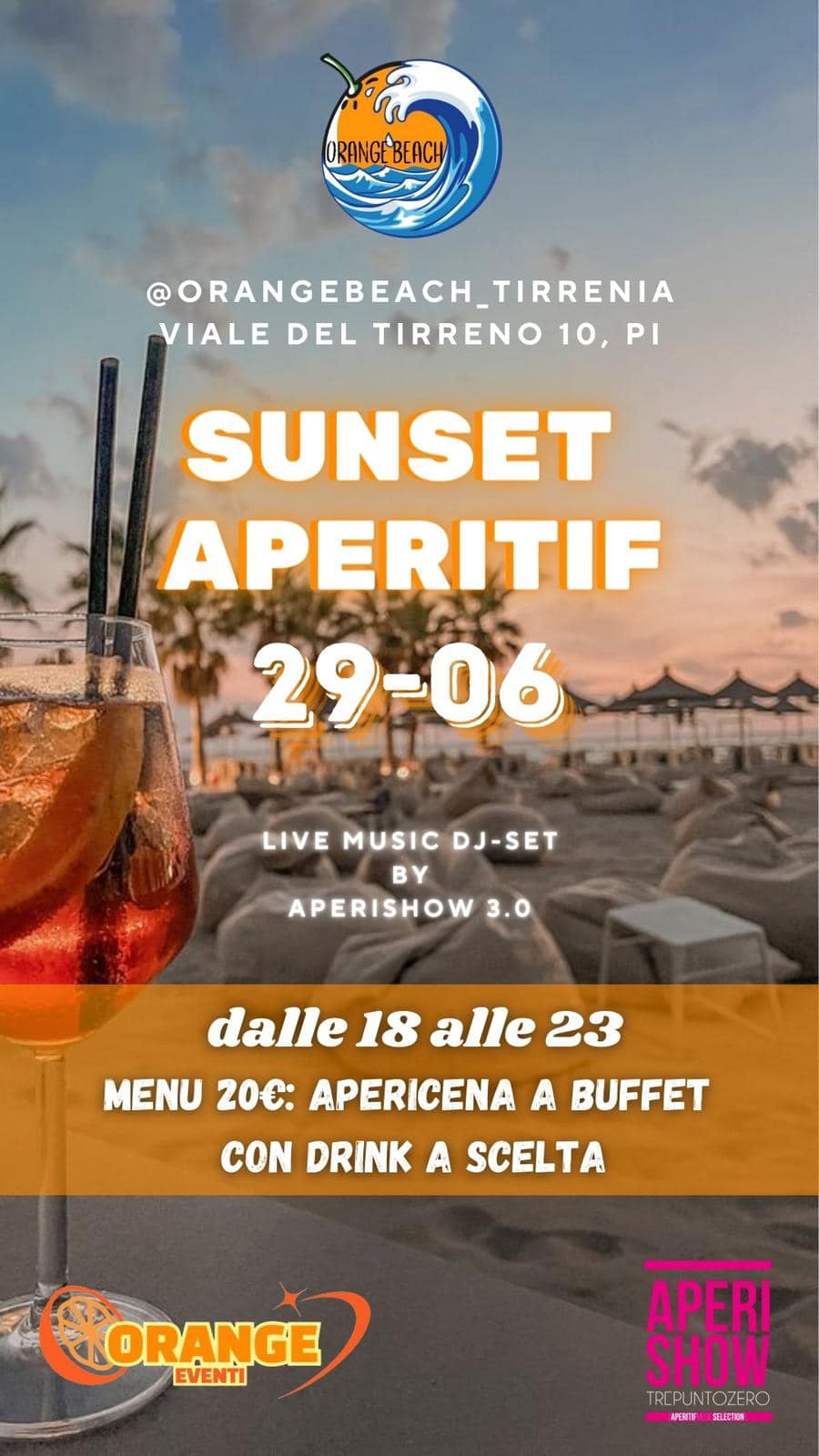 𝕊𝕌ℕ𝕊𝔼𝕋 𝔸ℙ𝔼ℝ𝕀𝕋𝕀𝔽
by [ Orange Beach Tirrenia]
Tirrenia (Li)
con djset 𝐀𝐩𝐞𝐫𝐢𝐒𝐡𝐨𝐰 𝟑….