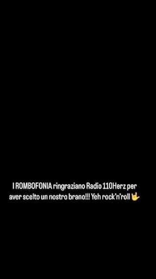 #rombofonia #rocknroll #radio #110 #herz #rombo #rombofonia