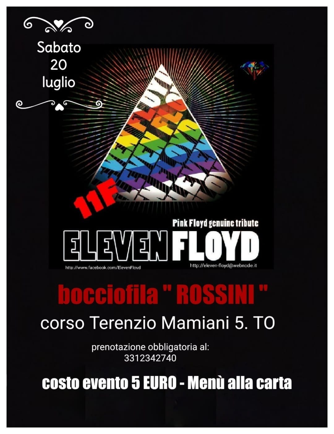 Dalle origini al successo planetario….da non perdere!
Next show!!
Prossimo spe…