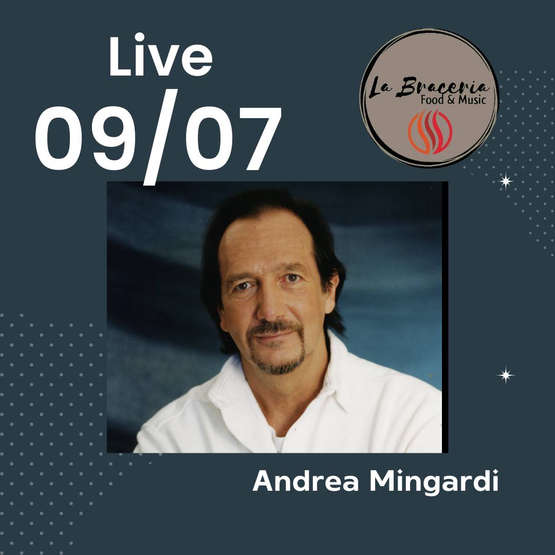 Martedì 09/07 Andrea Mingardi 
 Prenota il tuo tavolo!
  051 0567806
 Via S. Giu…