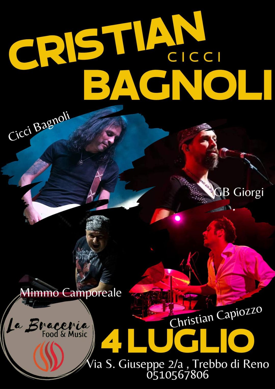 SPETTACOLO NON ADATTO A DEBOLI DI CUORE                   
 Giovedì 4 Luglio
 I…