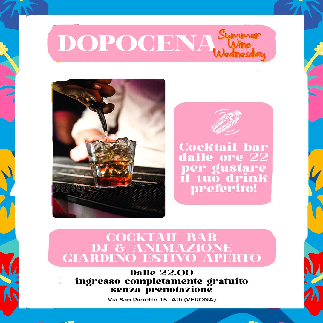 Mercoledi 10 Luglio dalle ore 22 INGRESSO LIBERO nel nostro Garden Estivo con mu…