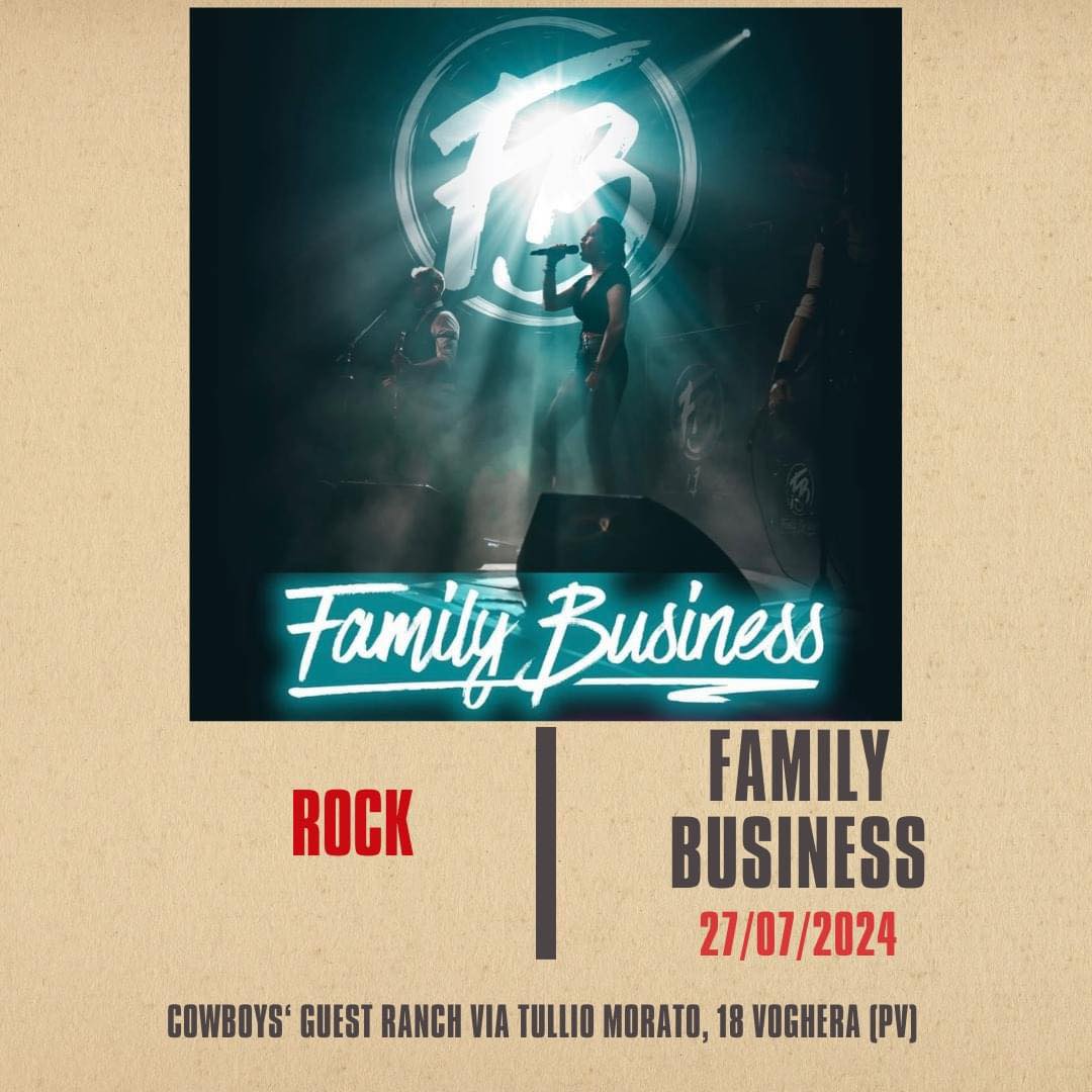 𝐒𝐚𝐛𝐚𝐭𝐨 𝟐𝟕 𝐋𝐮𝐠𝐥𝐢𝐨!!!!    𝐈𝐧 𝐄𝐬𝐭𝐞𝐫𝐧𝐨!!
 Family Business Band
 I Family Business si…