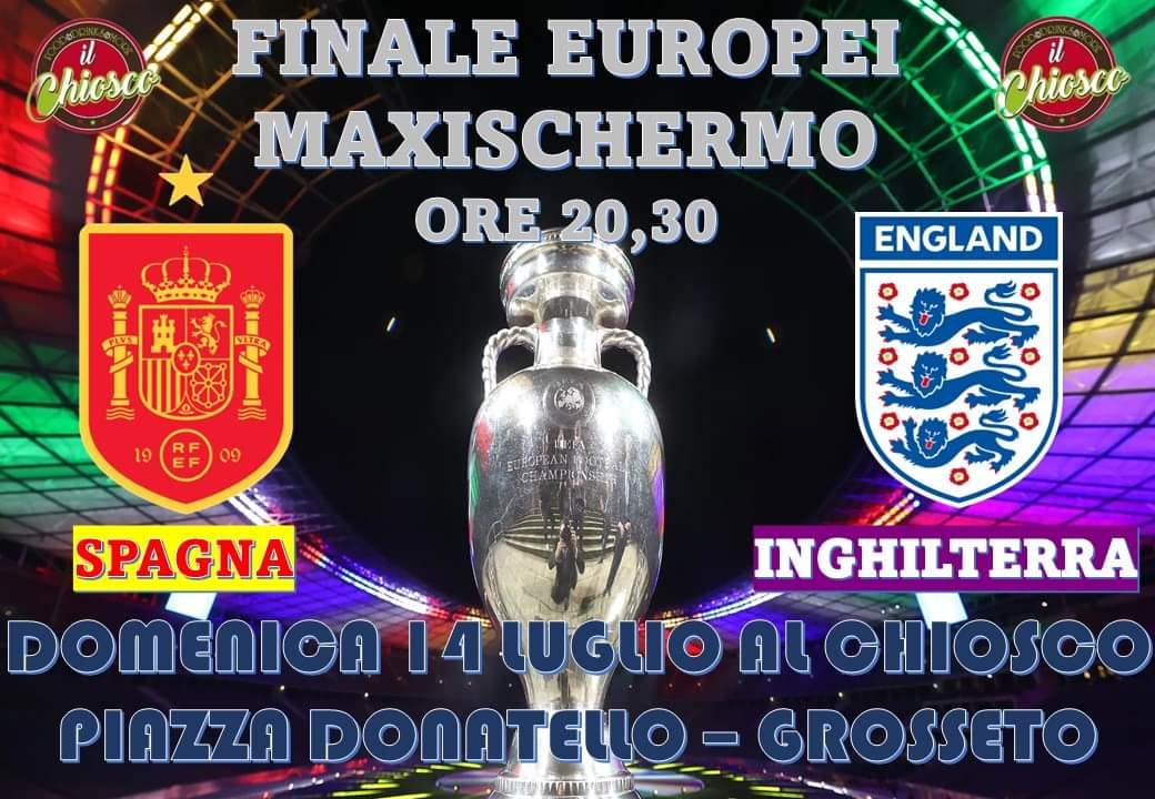 UDITE UDITE!!!!!
STASERA LA FINALE DEGLI EUROPEI SPAGNA VS INGHILTERRA!!!
 SU MA…