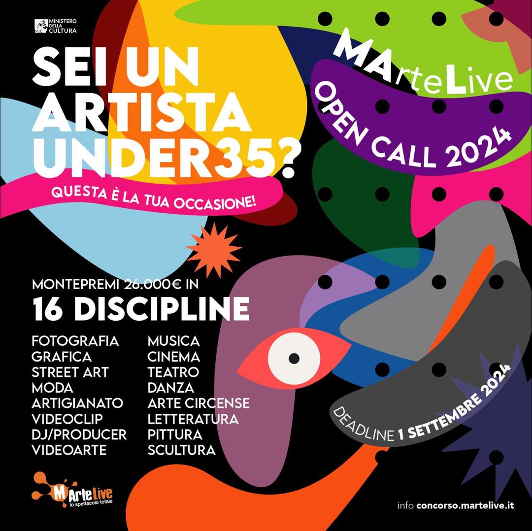 Sei alla ricerca di un contest per emergere come artista? Hai tra i 18 e i 35 an…