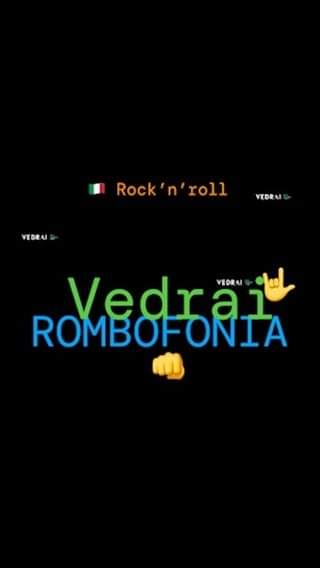 #italian #rock #vedrai #rombofonia #live