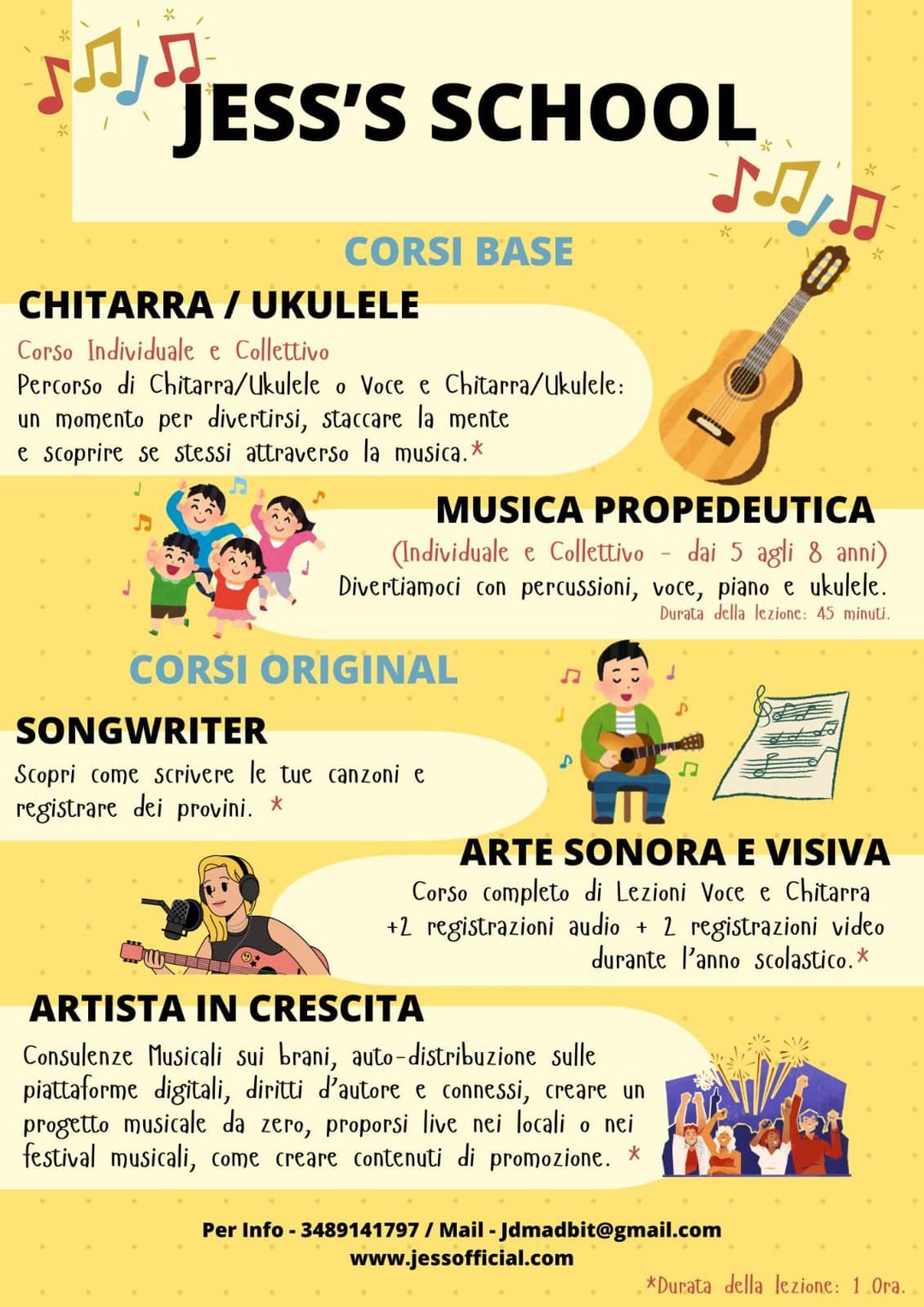 Siamo pronti a ripartire con le lezioni di musica! 
 Quest’anno abbiamo una gran…