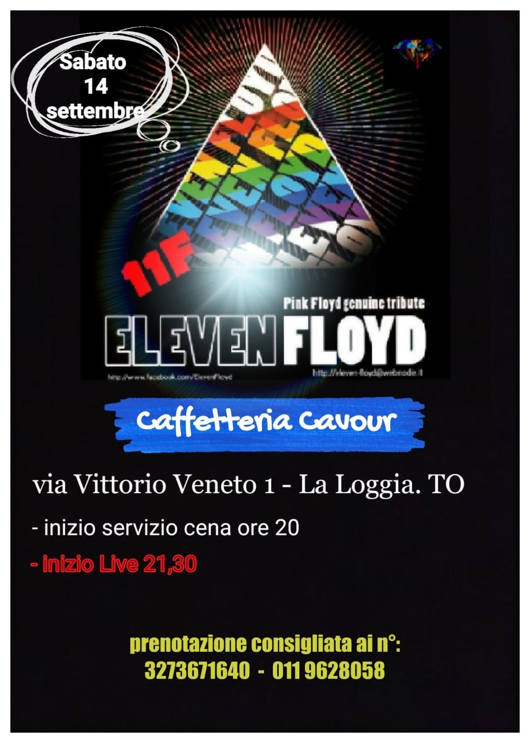 Se non sapete come trascorrere sabato 14 settembre, vi do un suggerimento: non p…