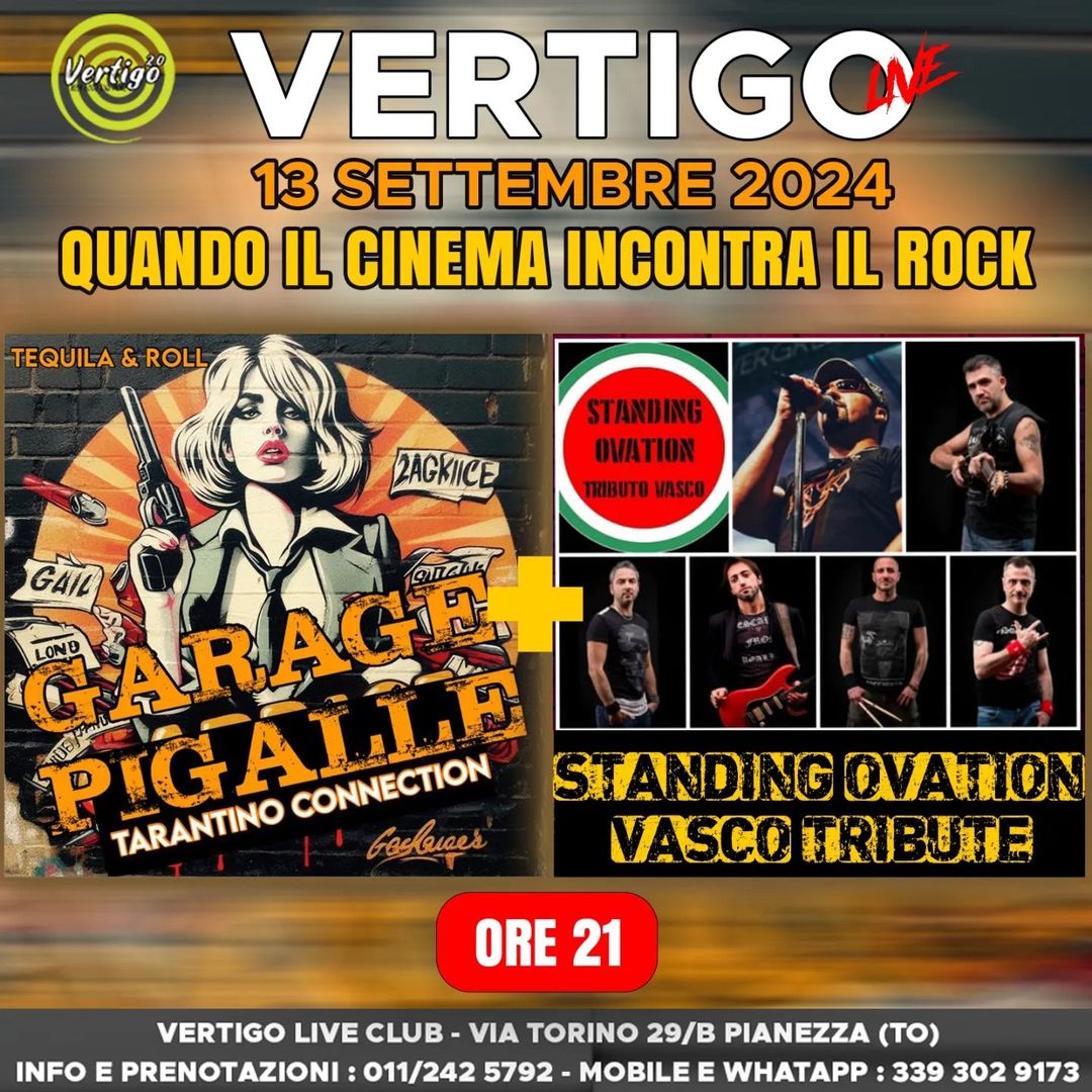 GARAGE PIGALLE – TARANTINO CONNECTION 
                                     
ST…