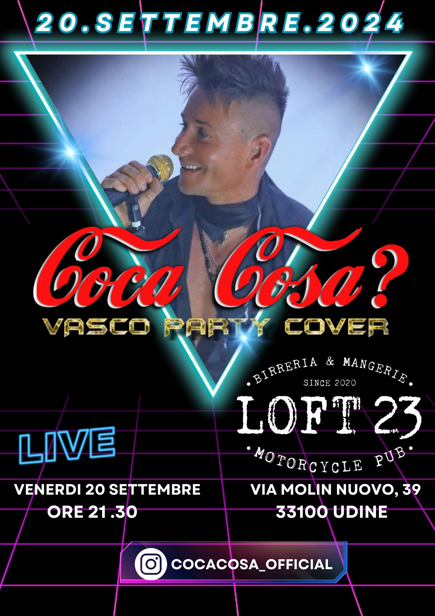 Arriva il Weekend e noi ci facciamo trovare pronti :
 Venerdì 20  Loft23 UDINE 
…
