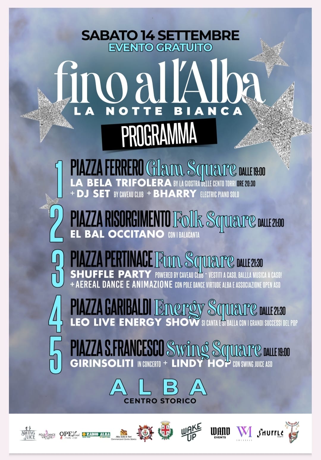 Siamo pronti  ore 19:00