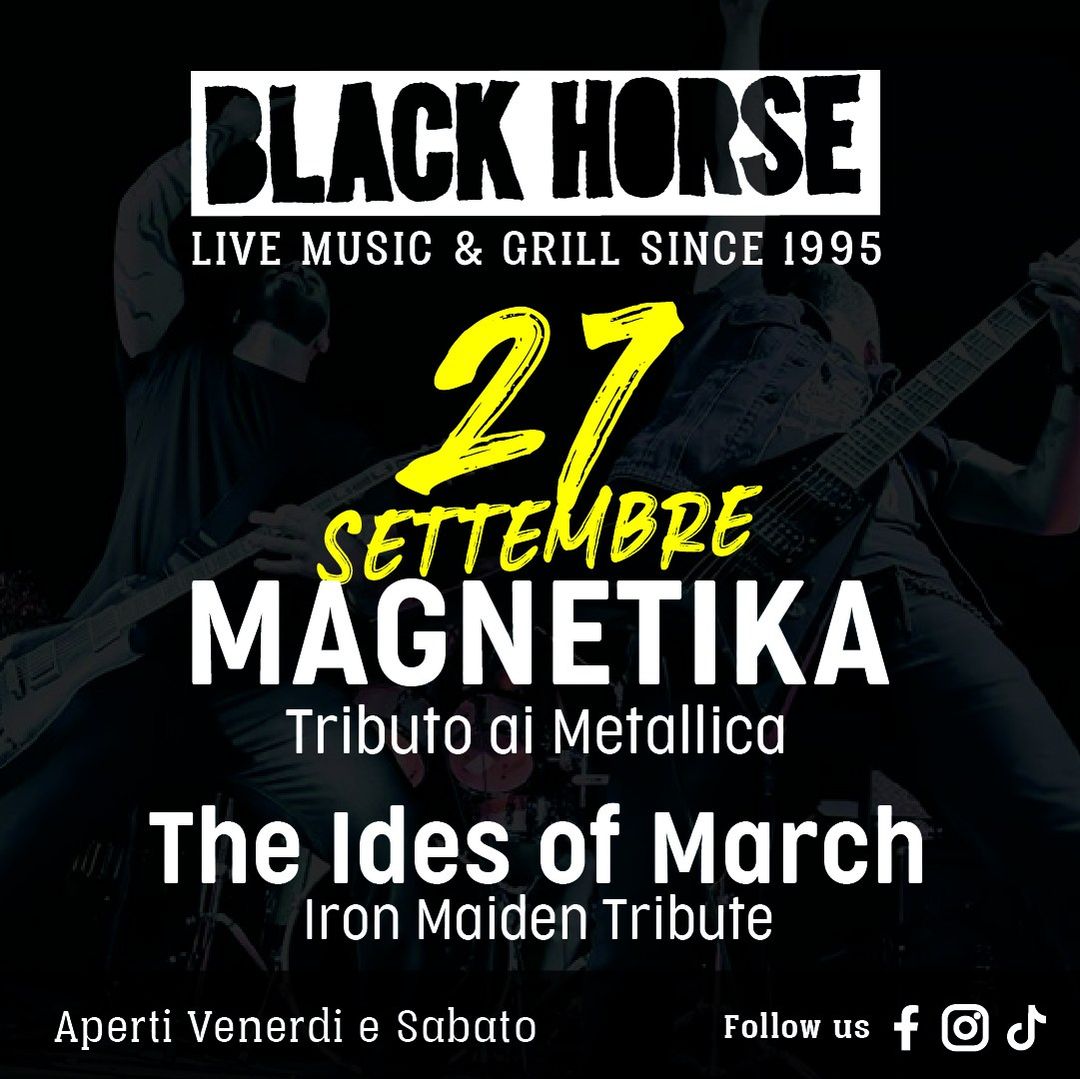 Venerdi 27 Settembre  Il primo festival della stagione…
.
 𝐌𝐎𝐍𝐒𝐓𝐄𝐑𝐒 𝐎𝐅 𝐑𝐎𝐂𝐊 
…