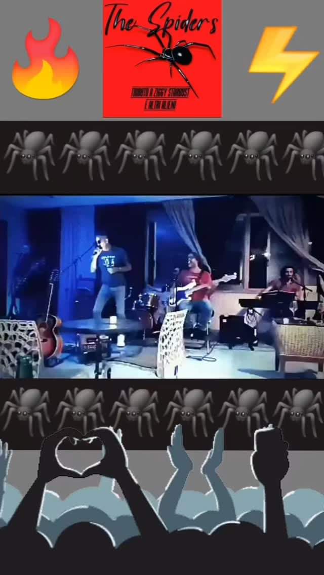 I The Spiders e gli alieni del The Spiders Fans Club in viaggio verso #Giove……