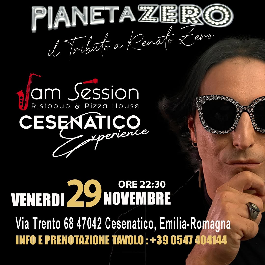 Nuova destinazione per i PianetaZERO, quella del Jam Session a Cesenatico, un ap…