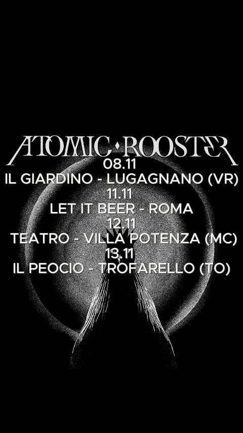 Atomic Rooster live in Italy